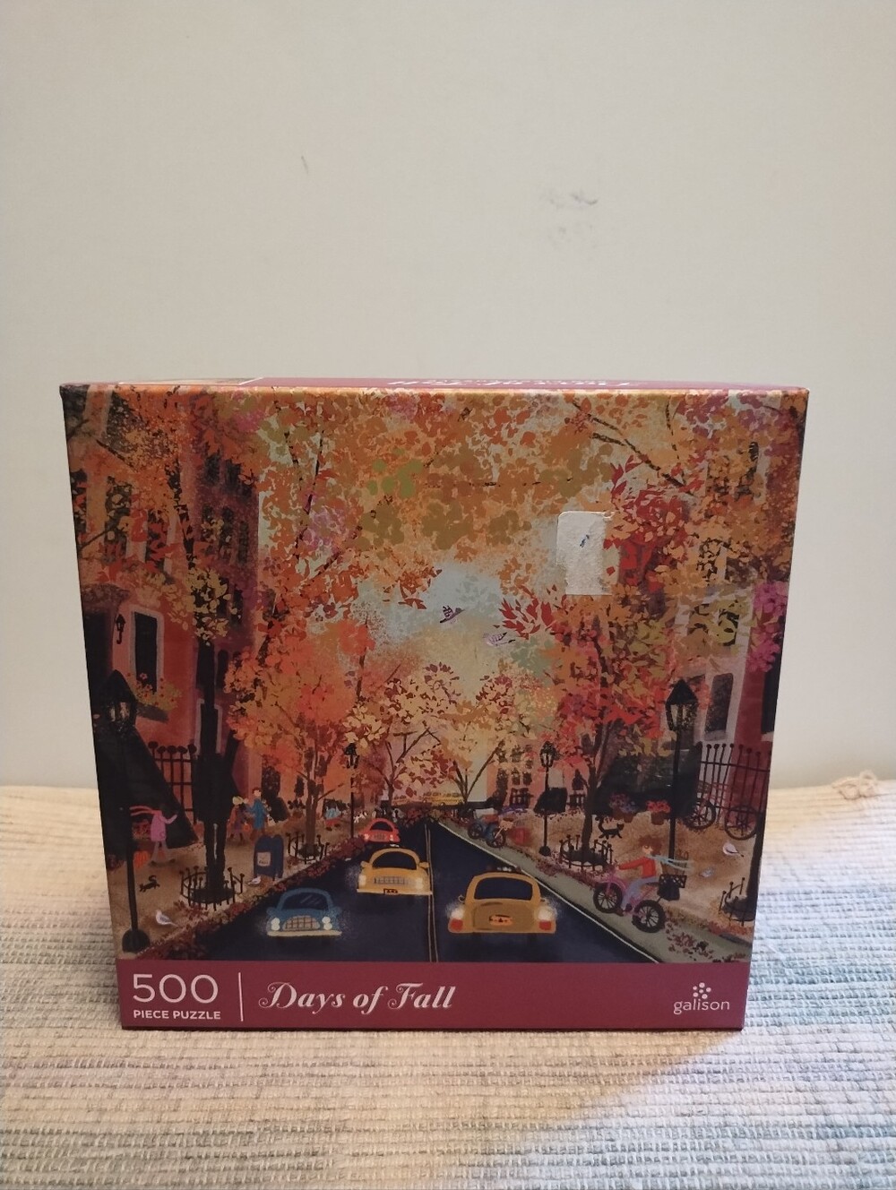 Days of Fall 500-Piece Jigsaw Puzzle - Autumn Street Scene